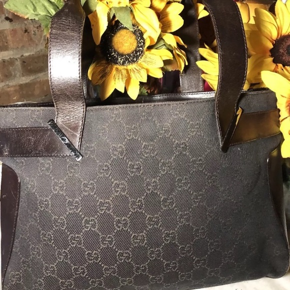 dark brown gucci bag